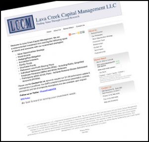 Lava Creek Capital Management is a value-oriented investment firm. They continually assess how sentiment & behavior affects valuations within the capital markets.
